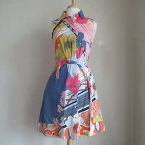 Charlie B Pattern Midi Dress